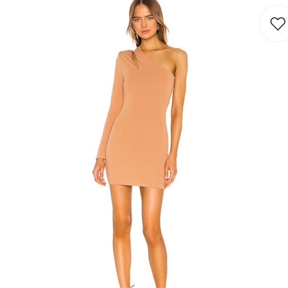 NBD Devyn Mini Dress in Nude - Picture 2 of 10